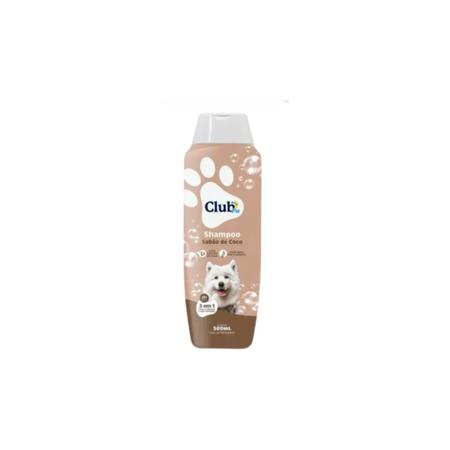 Imagem de Shampoo Sabão de Coco 3 em 1 Cães e Gatos - 500 ml - Club Pet