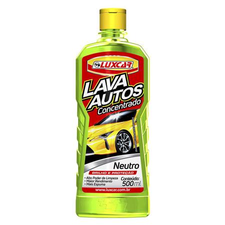 Imagem de Shampoo Sabão Para Carro Automotivo Concentrado 500ml Luxcar