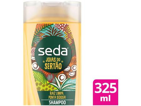 Imagem de Shampoo Seda Joias do Sertão - Raiz Limpa Ponta Sedosa! 325ml
