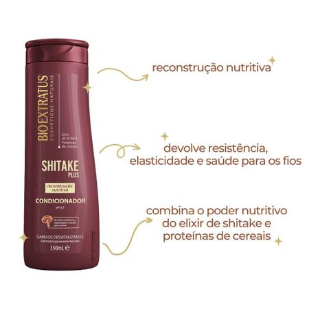 Linha Shitake - Reconstrução Nutritiva - Bio Extratus - Loja Online Bio  Extratus