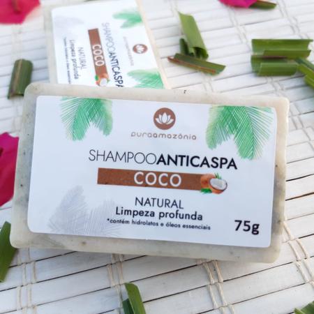 Imagem de Shampoo sólido anticaspa - coco