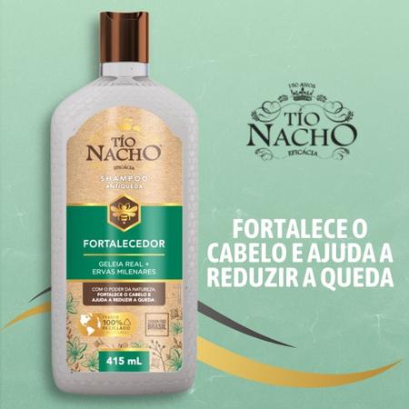 Imagem de Shampoo Tio Nacho FORTALECEDOR Antiqueda Ervas Milenares  415ml