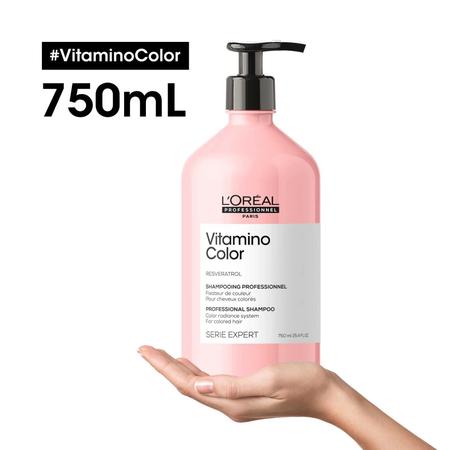 Imagem de Shampoo Vitamino Color Loreal Serie Expert Resveratrol 750Ml