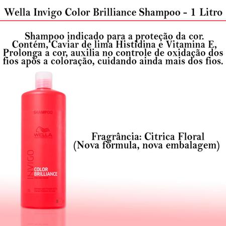 Promoção Wella Professionals Invigo Color Brilliance Shampoo - 1Litro