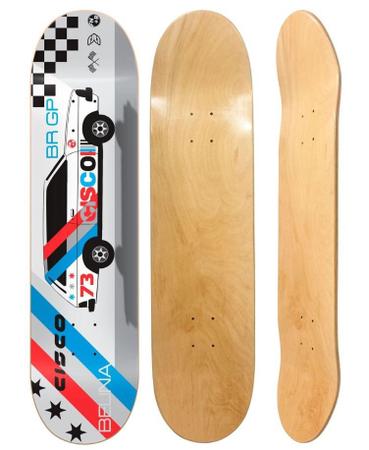 Shape Cisco Skate Marfim Braza - 8/8.125/8.25 #Nossojogoéskate + Lixa  Grátis - Cisco Skate Shop - Loja Online de Skate, Entregamos para todo o  Brasil