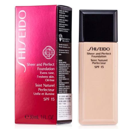 Imagem de Sheer And Perfect Foundation Shiseido - Base Facial