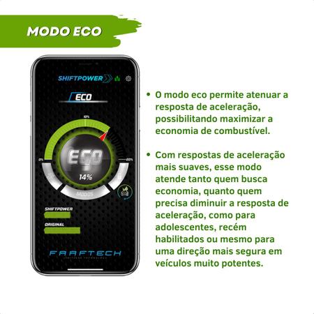 Tire o delay do acelerador controlando pelo app FT-ShiftPower4.0+