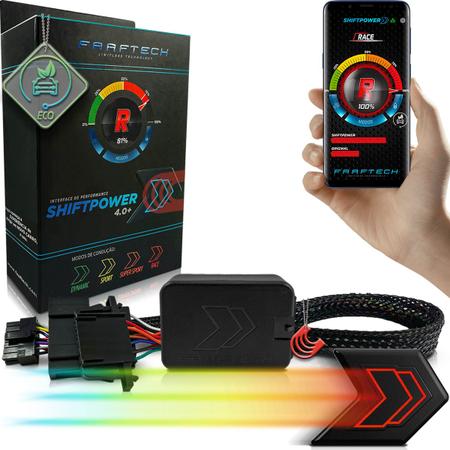 Módulo De Aceleração FAAFTECH SHIFT POWER - CHIP ACELERADOR ANTI LAG -  Bluetooth - ECO SOM ACESSORIOS AUTOMOTIVOS