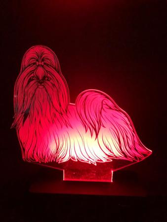 Light up led plush best sale shih tzu