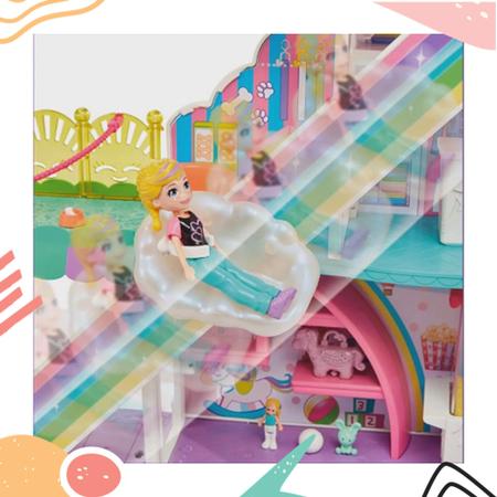 Polly Pocket Playset Shopping Doces Surpresas, Multicolorido, HHX78 :  : Brinquedos e Jogos