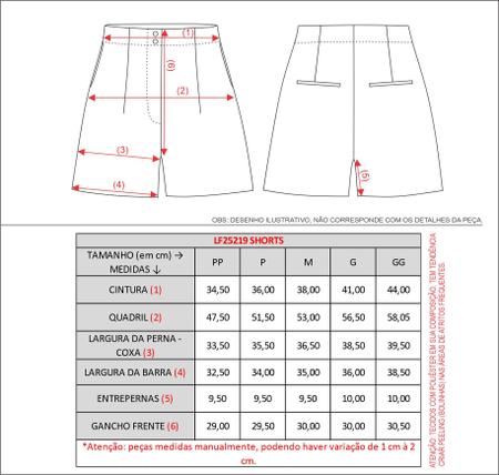 Imagem de Short alfaiataria