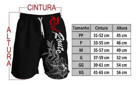 bermuda akatsuki masculino