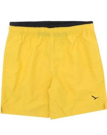 short microfibra masculino liso
