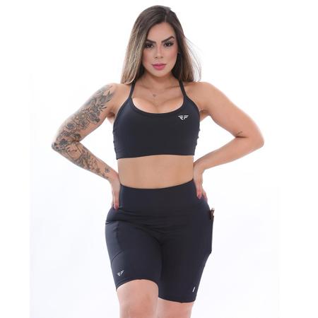 Imagem de Short C/ Bolso Para Corrida Run Preto