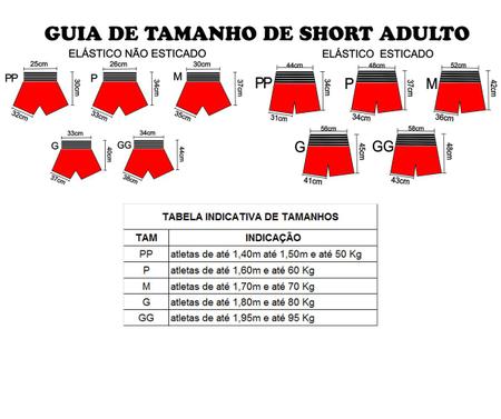 Imagem de Short Calção Muay Thai New Tribal - Fb-1841 - Pre/Branco