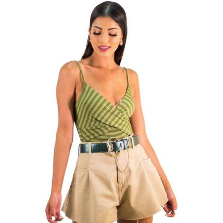 Short cintura cheap alta folgadinho