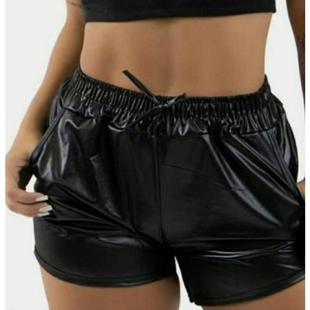 Imagem de Short curto cirre elástico feminino estilo