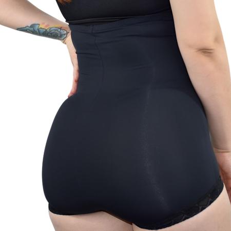 Imagem de Short Diminui Barriga Modelador Alta Compressão Reduz Até 3 Medidas