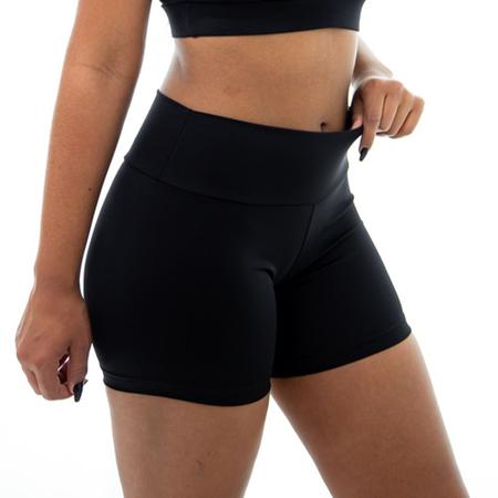 Short Feminino Legging Fitness para Academia Liso e Básico do P ao