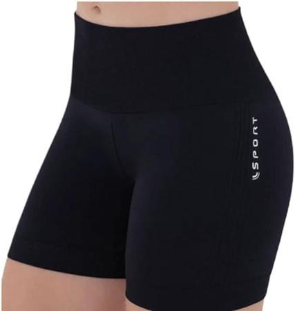 Short Feminino Lupo Sport Fitness Basic S/ Costura 71348 Imagem de Short Feminino Lupo Sport Fitness Basic S/ Costura 71348
