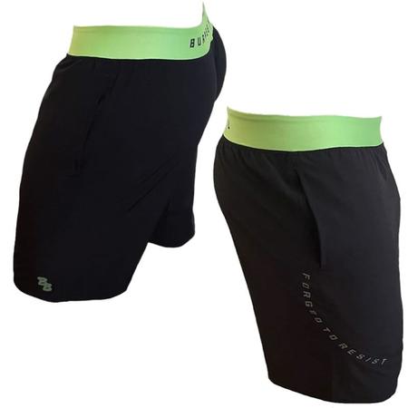 Imagem de Short Flex Blck Colors Green Masculino Burpee Brasil