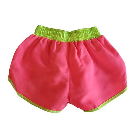 Imagem de Short Infantil Neon Menina Proteção UV Siri Ref 36838