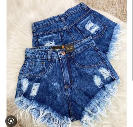 Short jeans tamanho store 42