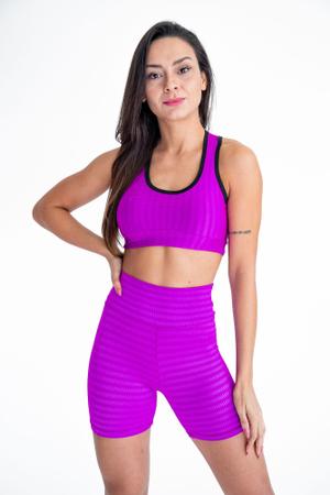 Calça Legging 3D Poliamida Básico Cintura Alta Grossa Fitness Academia