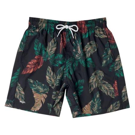 Imagem de Short Mash Estampado Folhagem Tropical Masculino 613.63