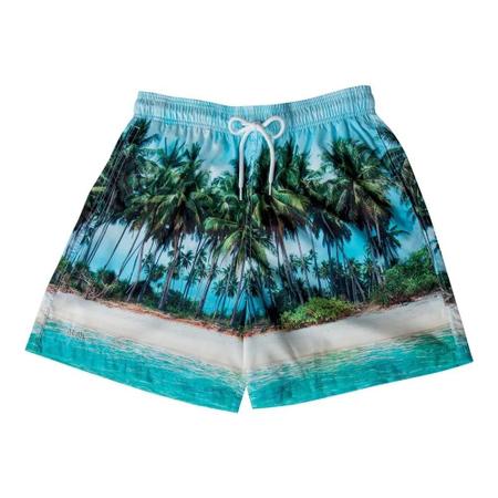 Imagem de Short Mash Estampado Paisagem Masculino 613.86