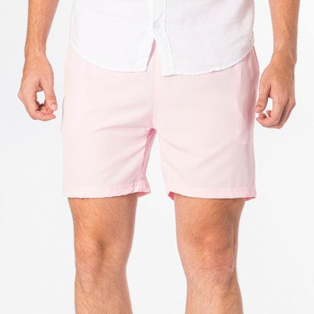 Imagem de Short Mauricinho Masculino Tactel Com Elastano Liso 3 Bolsos