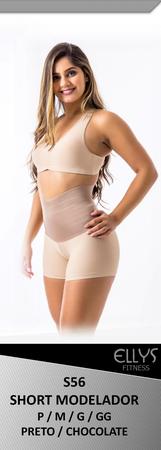 Imagem de Short modelador cinta aperta barriga feminino