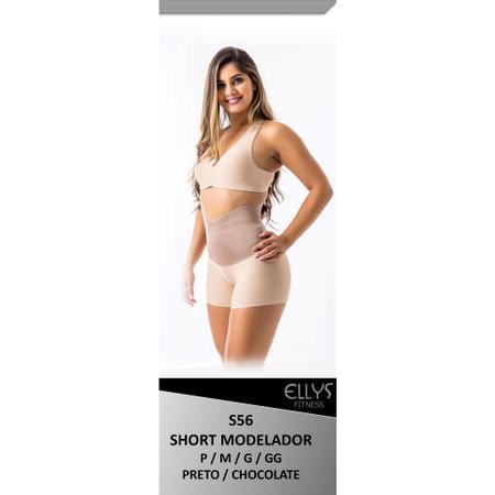 Imagem de Short modelador cinta aperta barriga feminino