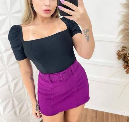 Saia com short sales embutido
