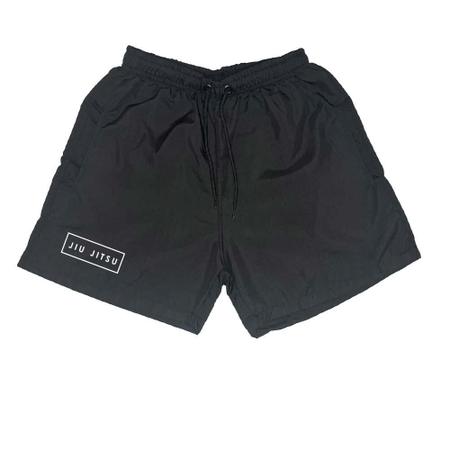 Imagem de Short Tactel Masculino Cordão Jiu Jitsu Conforto Kit 2