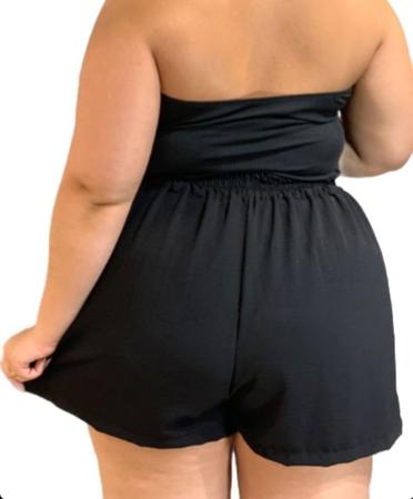 Imagem de Shorts Bermuda Plus Size Duna Tecido Leve Confortável Moda Grande G3