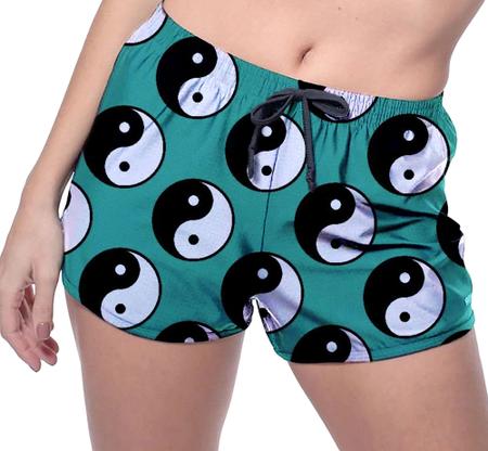 Shorts Bermuda Yin Yang 157 SMOKE Short de Praia Feminino