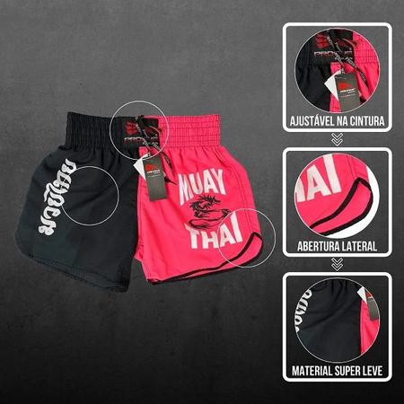 Imagem de Shorts Calção para Muay Thai Feminino Progne