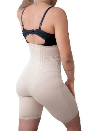Shorts Cinta Modeladora Com Abertura Entre As Pernas 12 Barbatanas Alta Compressão (M09) - Fanáticos Por Cintas Imagem de Shorts Cinta Modeladora Com Abertura Entre As Pernas 12 Barbatanas Alta Compressão (M09)