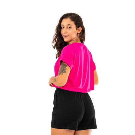 Shorts de cintura alta de best sale malha