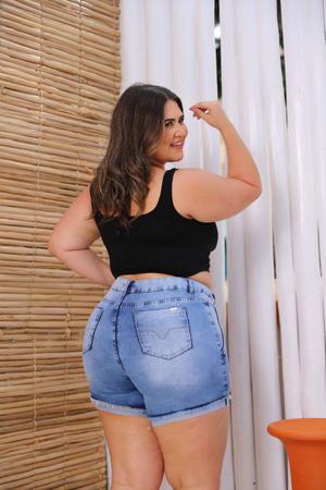 Shorts jeans levanta bumbum 2025