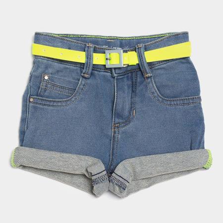 Short jeans neon feminino 2025
