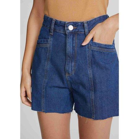 Shorts Jeans Feminino Cintura Alta Reto