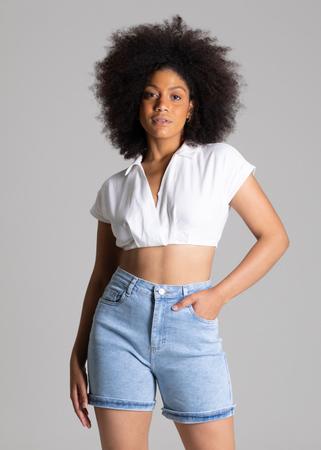 Shorts Jeans Feminino Sawary Short Feminino Magazine Luiza