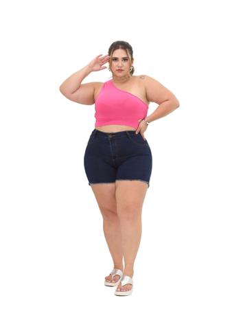 Imagem de Shorts Jeans Plus Size Basic Do 46 Ao 54