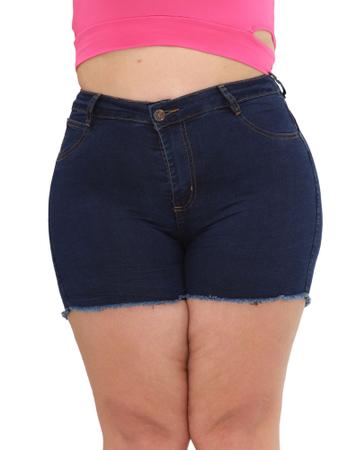 Imagem de Shorts Jeans Plus Size Basic Do 46 Ao 54