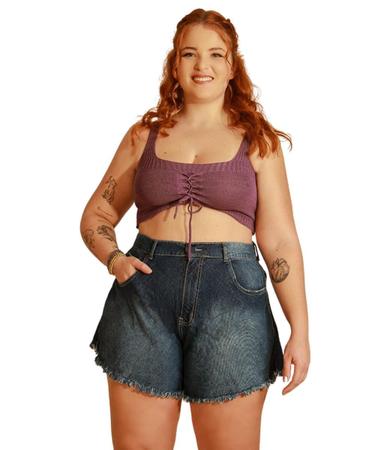 Short Jeans Plus Size Godê