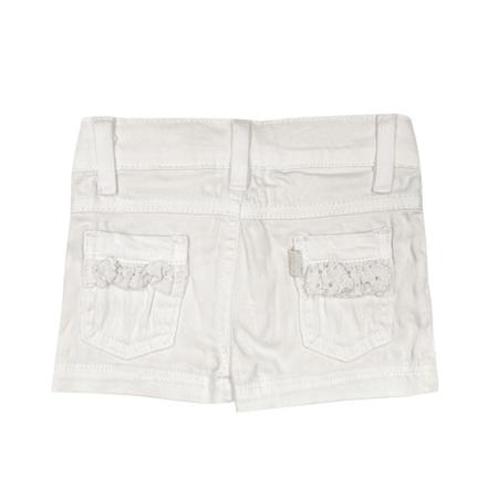 Shorts Look Jeans Básico Bege - UNICA - 3 Imagem de Shorts Look Jeans Básico Bege - UNICA - 3