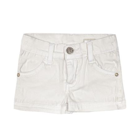 Shorts Look Jeans Básico Bege - UNICA - 3 Imagem de Shorts Look Jeans Básico Bege - UNICA - 3