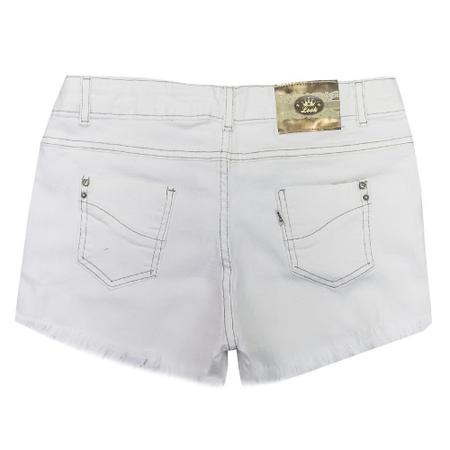 Imagem de Shorts Look Jeans Sarja Branco - UNICA - 20